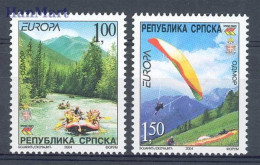 Bosnia And Herzegovina, Serbian Administration 2004 Mi 300-301 MNH  (ZE2 SRB300-301) - Other & Unclassified