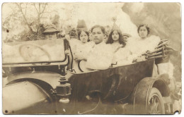 PHILIPPINES - CAR VOITURE TYPES ET SCENES ETHNIC ETHNIQUE - REAL PHOTO RPPC - Filippijnen