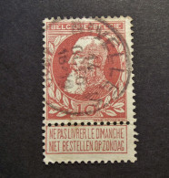 België - Belgique  1905  - OPB/COB ° 74 - Leopold II  - Grove Baard - Obl. Nivelles - 1905 Grosse Barbe