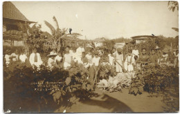 PHILIPPINES - BACLARAN SCHOOL GARDEN - TYPES ET SCENES ETHNIC ETHNIQUE - REAL PHOTO RPPC - Filippijnen