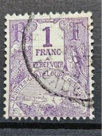 Guadeloupe Taxe Yv 22 Oblitere / Used - Used Stamps