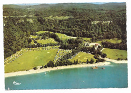 Domaine De CHALAIN (Jura) - RARE - Vue Aérienne - Le Camping - Edit. CIM - Circulé En 1965 - - Other & Unclassified