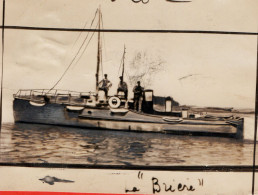 PHOTO " LA BRIERE " Surveillant De Côte( 13.4 X 10 Cm.) - - Boats