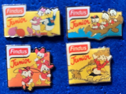 77854-collection De 4 Pin's. Donald.BD.Findus.surgelé. - Stripverhalen