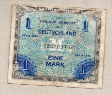 (Allemagne) Billet 1 Mark 1944    (voirla Description) (tPPP48128) - Autres & Non Classés