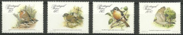 PORTUGAL ISLA MADEIRA 1988   Mi.Nr. 119 - 122 **   . Pajaros - Madeira