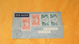 ENVELOPPE ANCIENNE DE 1938../ CACHETS DAKAR SENEGAL POUR NICE + TIMBRES X5 DONT 4 EXPOSITION COLONIALE 1931 - Lettres & Documents