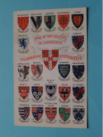 Arms Of The Colleges Of CAMBRIDGE / University ( Edit.: ? ) Anno 19?? ( Zie / Voir SCANS ) ! - Cambridge