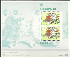 PORTUGAL ISLA MADEIRA 1981 EUROPA - Madeira