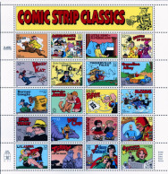 1995 Comic Strip Classics - Sheet Of 20, Mint Never Hinged - Ungebraucht