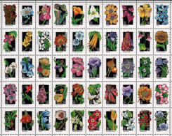 1992 Wildflowers - Sheet Of 50 , Mint Never Hinged - Neufs