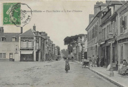 60     Grandvilliers    -    Place Barbier Et La Rue D'amiens - Grandvilliers