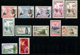 V - CAMBODGE - Année 1960 - Y&T N° 84/86 Et 89/97  - (12 Timbres Tous Neufs Sans Charnière ** MNH - Cambodja