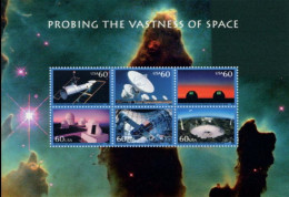 2000 Space Collection - Set Of 5, Mint Never Hinged - Unused Stamps