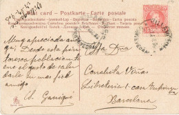 55739. Postal VILLAGARCIA (Pontevedra) 1906. Fiesta Campestre - Storia Postale