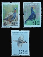 2024 TURKEY PHASIANIDAE BIRDS DEFINITIVE POSTAGE STAMPS MNH ** - Unused Stamps