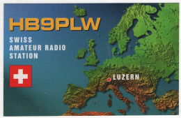 AK 221269 QSL - Switzerland - Luzern - Amateurfunk