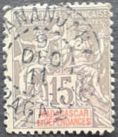 Madagascar 1900 Yvert 44 O Used - Gebruikt