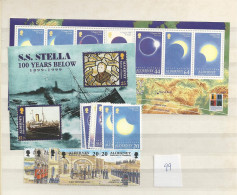 1999 MNH Alderney  Year Complete Postfris** - Alderney
