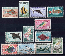 Cote Française Des Somalis  - 1959 -  Poissons Et Oiseaux -  N° 292 à 303  - Neuf * - MLH - Unused Stamps