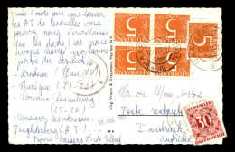 CARTE DE HAARLEM (PAYS-BAS) TAXEE AVEC 1 TIMBRE A 30 GROSCHEN - CACHET D'INSBRUCK DU 14.08.1964 - Postage Due