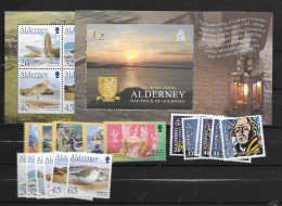 2005 MNH Alderney  Year Complete Postfris** - Alderney