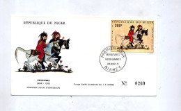 Lettre Fdc 1971 Miniature - Niger (1960-...)