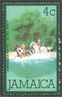 524 Jamaica Cheval Chevaux Horses Pferde Cabalo Caballo MNH ** Neuf SC (JAM-136) - Horses