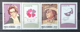 1996 - Romania - MNH - EUROPA - Strip Of 2 Stamps And 2 Labels - Unused Stamps