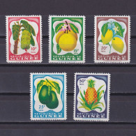 GUINEA 1959, Sc #175-179, Fruits, MH - Guinea (1958-...)