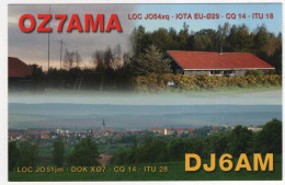 AK 221318 QSL - Germany - Nordhausen - Amateurfunk