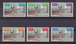 GUINEA 1961, Sc #214-219, Defassa Waterbuck, MH - Guinea (1958-...)