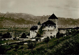 73811194 Liechtenstein Fuerstentum Schloss Vaduz Mit Kreuzbergen  - Liechtenstein