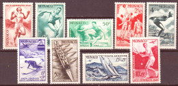 Monaco 1948 Unif.319/23+A32/35 **/MNH VF/F - Nuovi