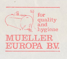 Meter Cover Netherlands 1980 Bulk Milk Cooler - Lichtenvoorde - Levensmiddelen