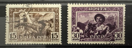 Russie/Russia 1941 Yvert 829-830 - Used Stamps