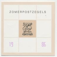 Zomerbedankkaart 1986 - Complete Serie Bijgeplakt  - Sin Clasificación