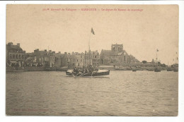 BARFLEUR. Le Départ Du Bateau De Sauvetage. - Barfleur