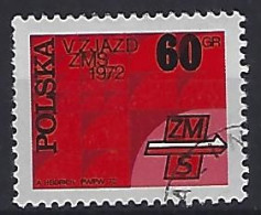 Poland 1972  5. Kongress Des ZMS (o) Mi.2211 - Usados