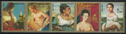 Paraguay 1971 Mi 2162-1266 MNH  (LZS3 PRGfun2162-1266) - Nudes