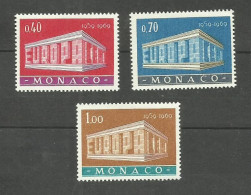 MONACO N°789 à 791 Neufs** Cote 8.50€ - Nuovi