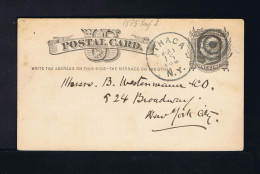 Gc8779 USA Postal Stationery Mailed 1875 ITHACA »New York - Altri & Non Classificati