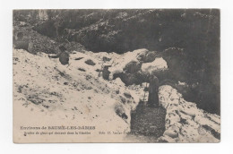 Beaume Les Dames. Doubs. Sentier De Glace Qui Descend Dans La Glacière - Besancon