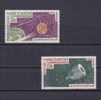 MAURITANIA 1963, Sc #C23-C24, Space, MH - Mauritanië (1960-...)