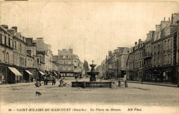 SAINT HILAIRE DU HARCOUET LA PLACE DU BASSIN - Saint Hilaire Du Harcouet