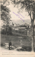 Bourganeuf Vue Prise De La Route De Gueret Edition Rebiere - Bourganeuf