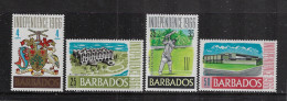 BARBADOS  1966  INDEPENDENCE  SCOTT#290-293 MH - Barbados (1966-...)