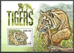 Sierra Leone 2015 Mi Block 811 MNH  (ZS5 SRRbl811) - Felini