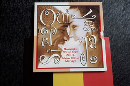 ---PROMO 89,00€--- BELGIQUE BELGIE BELGIEN RARE SET FDC 2004 MARIAGE HUWELIJKS !! LIRE DESCRIPTIF !! - Belgien