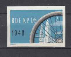 Soldatenmarken Schweiz, WW II, Radfahrer Wit. Nr. 21/2 - Nuovi